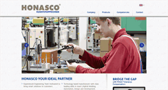 Desktop Screenshot of honasco.de